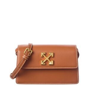 Off-White™ Convertible Leather Crossbody, Brown